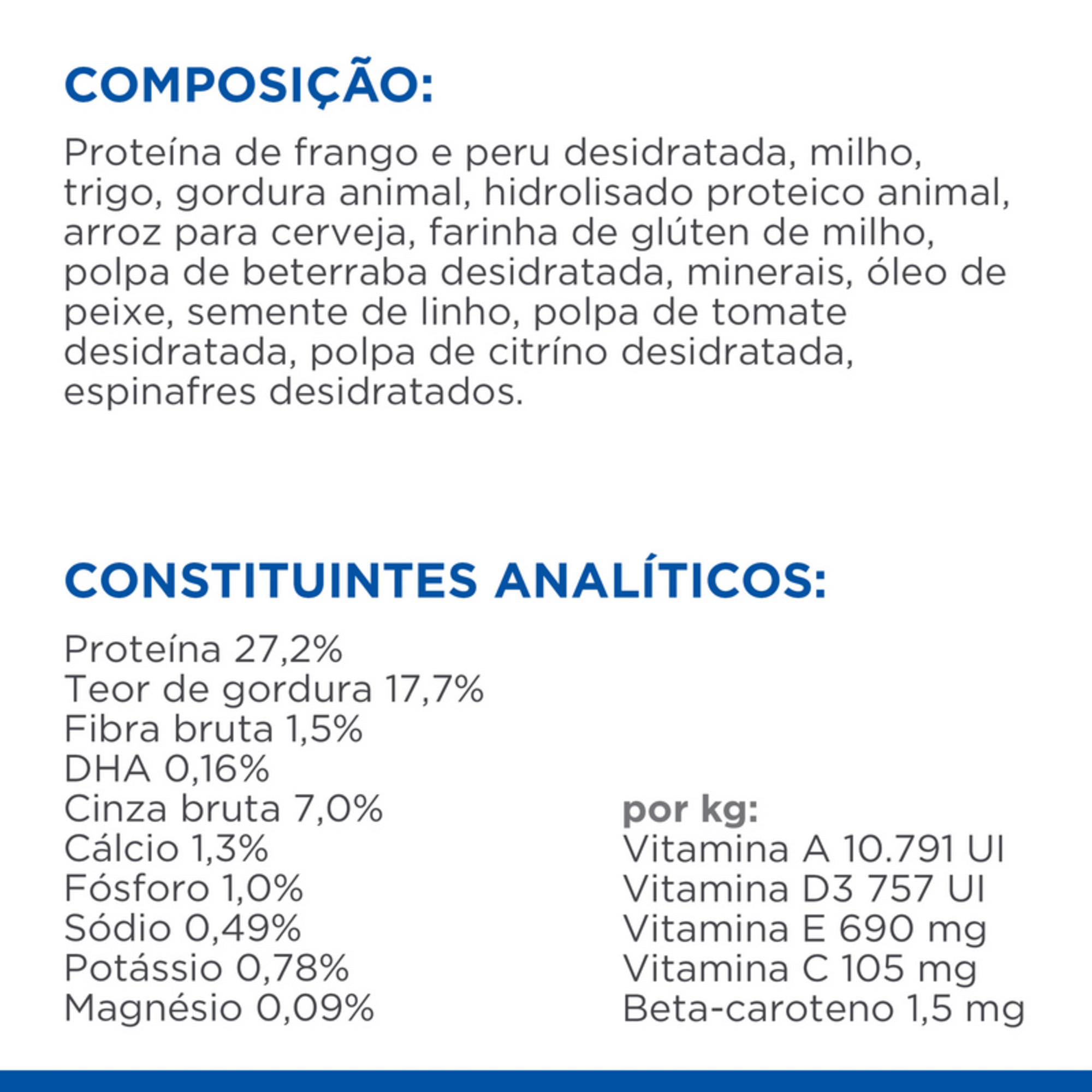 Ra&ccedil;&atilde;o para C&atilde;o J&uacute;nior Mini Science Plan Frango