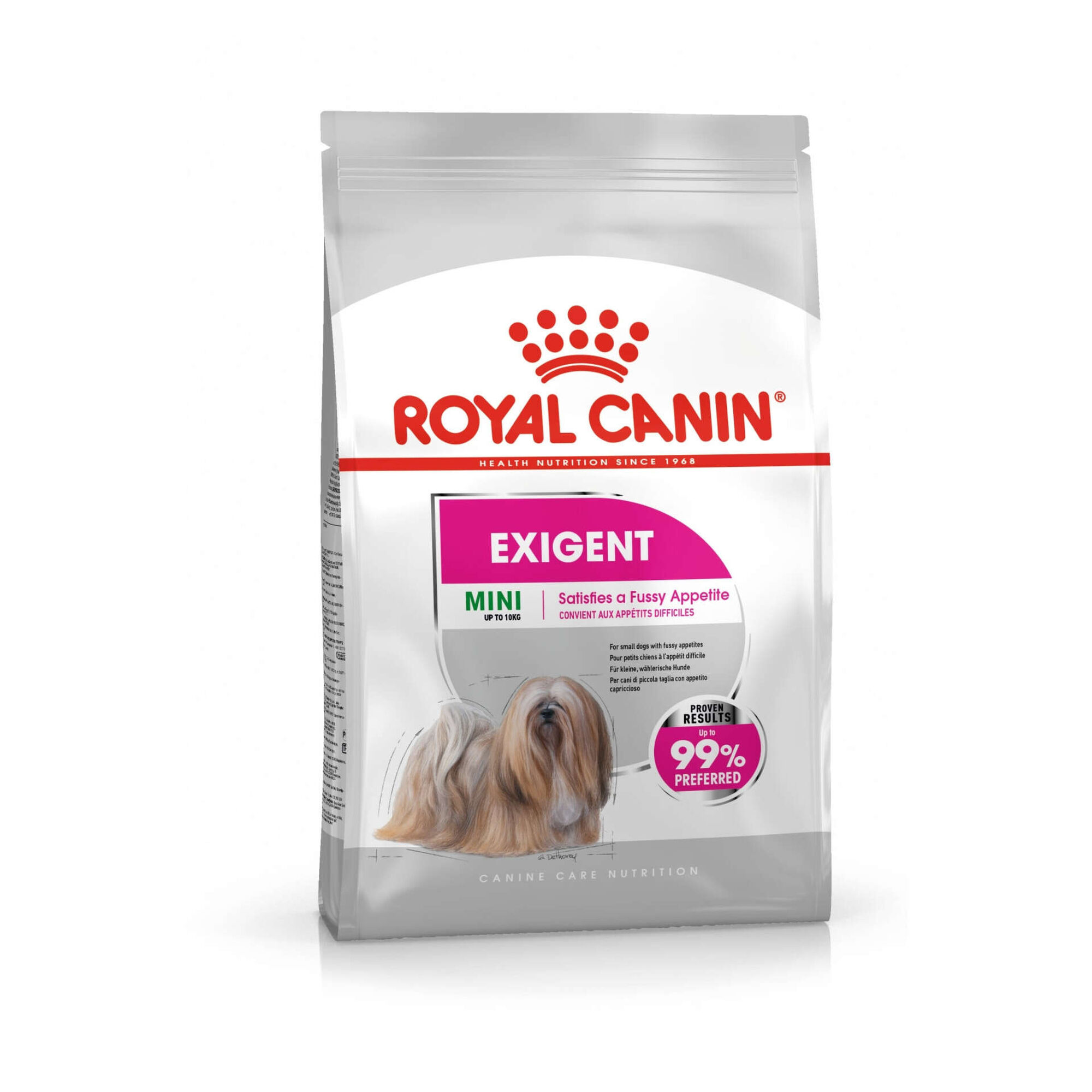 Ração para Cão Adulto Mini Exigent