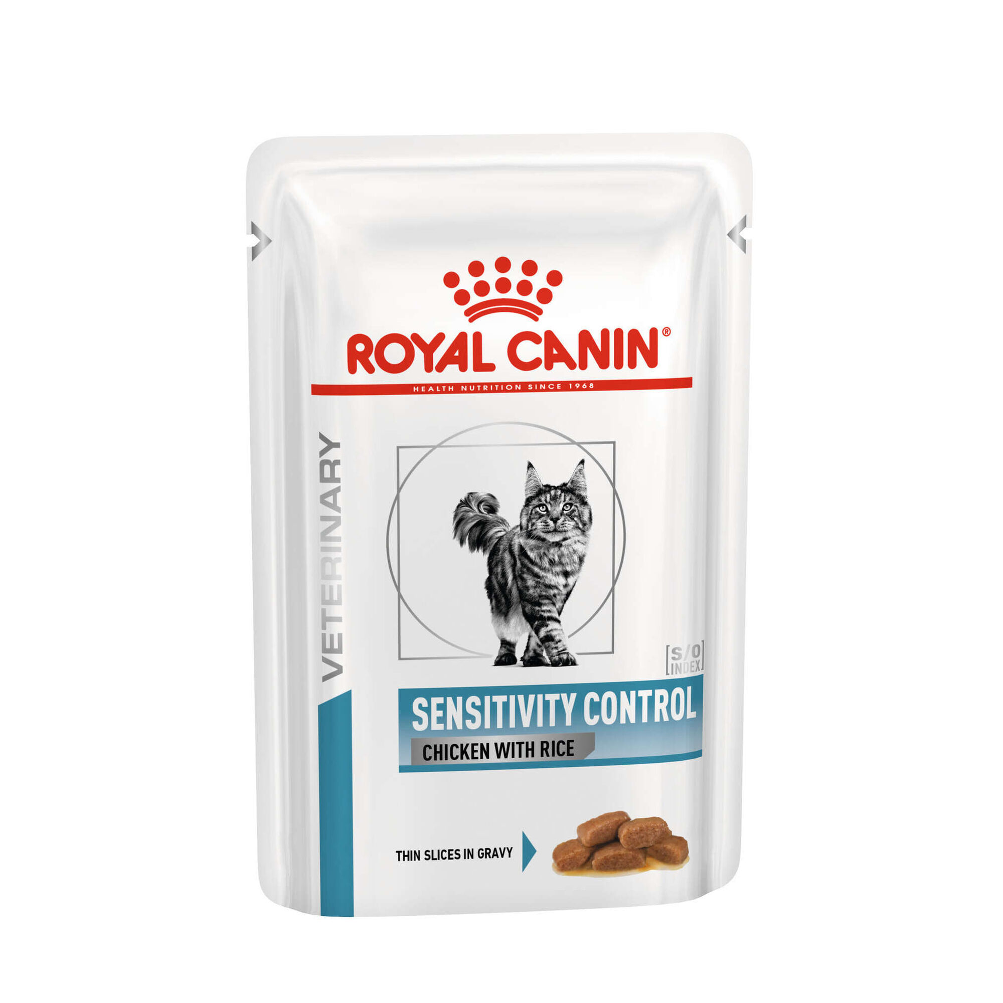 Comida H&uacute;mida para Gato Sensitive Control Frango Royal Canin Veterinary Diets