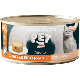 Comida Húmida para Gato Adulto Soufflé Frango com Ovo