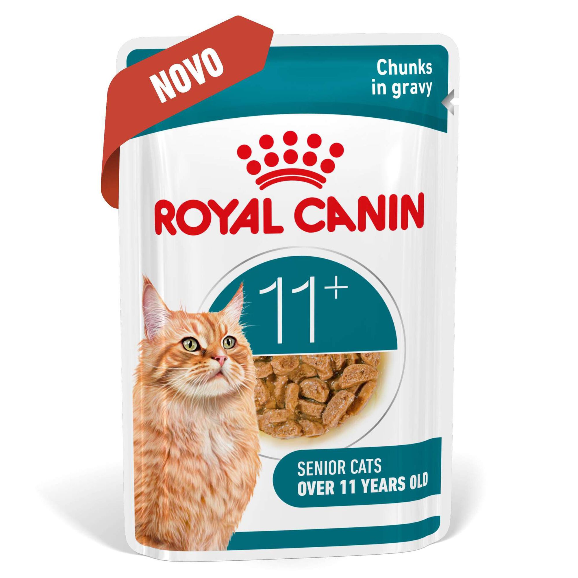 Pack Comida Húmida para Gato Sénior Ageing+11 em Molho