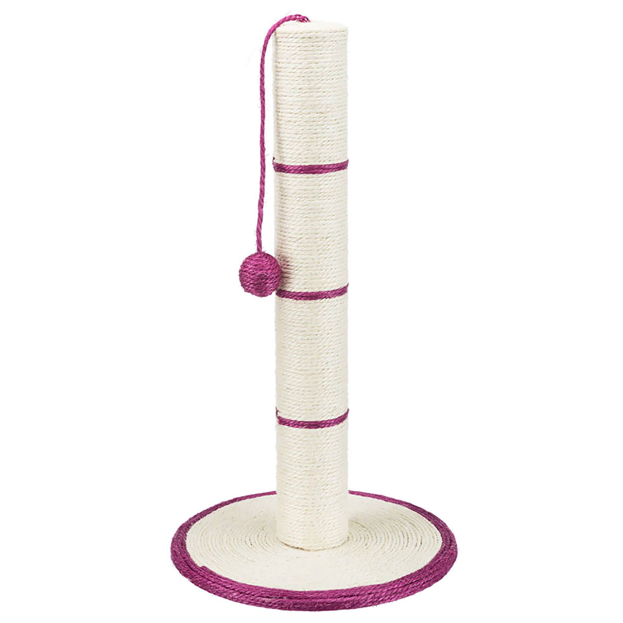 Poste para Arranhar Cilindrico com Base+Bola 62cm