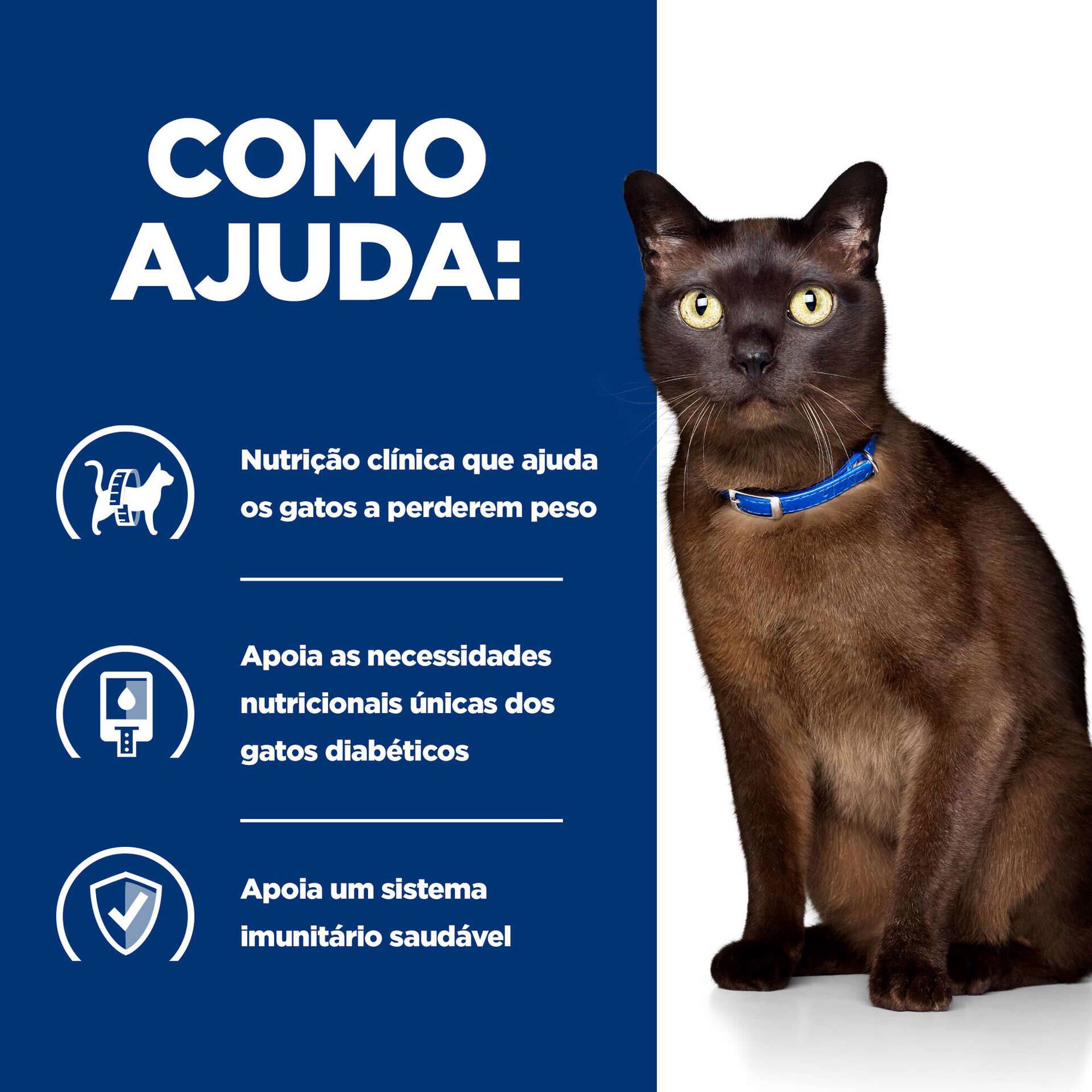 Comida Húmida para Gato Prescription Diet Diabetes Care
