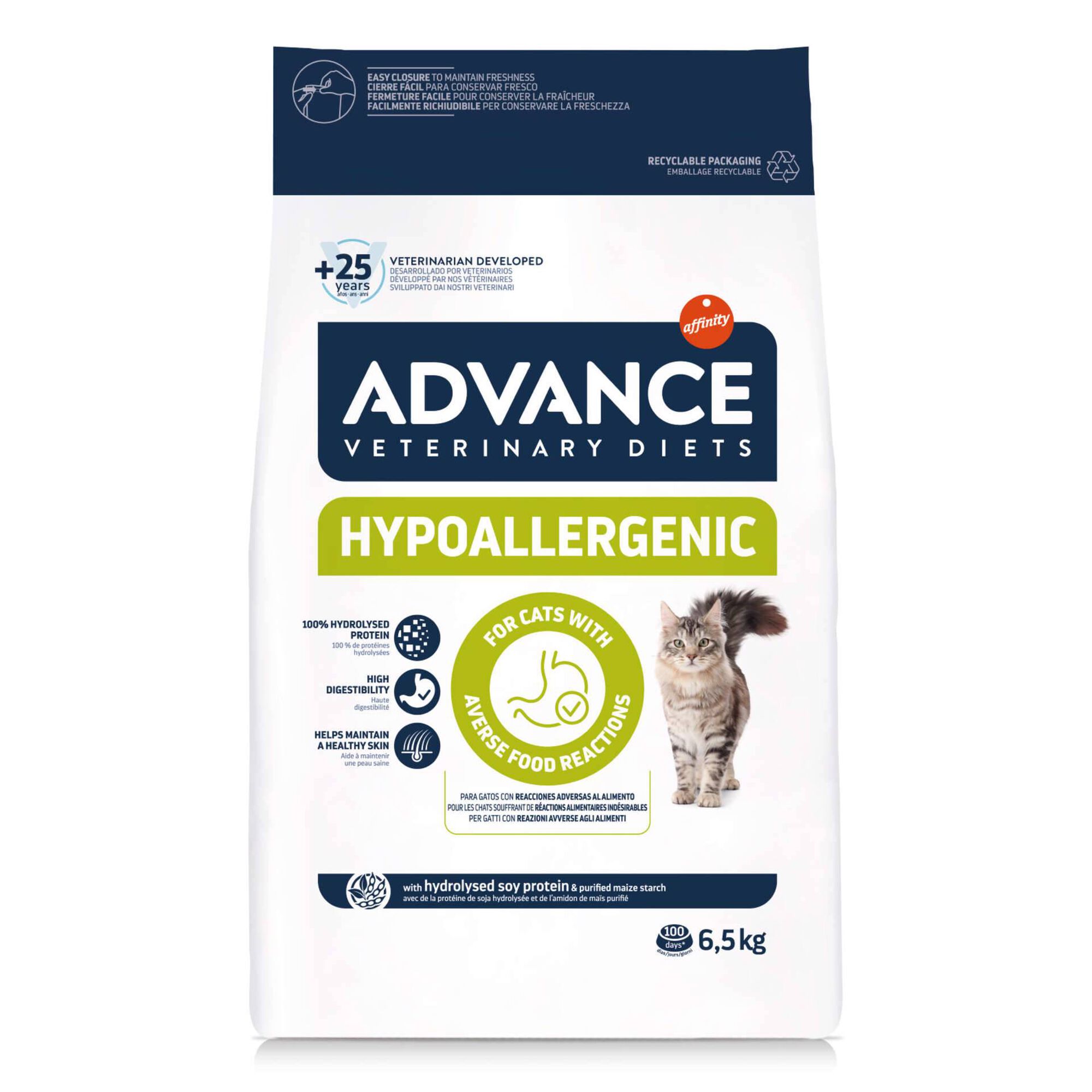 Ração para Gato Adulto Hipoalergénica