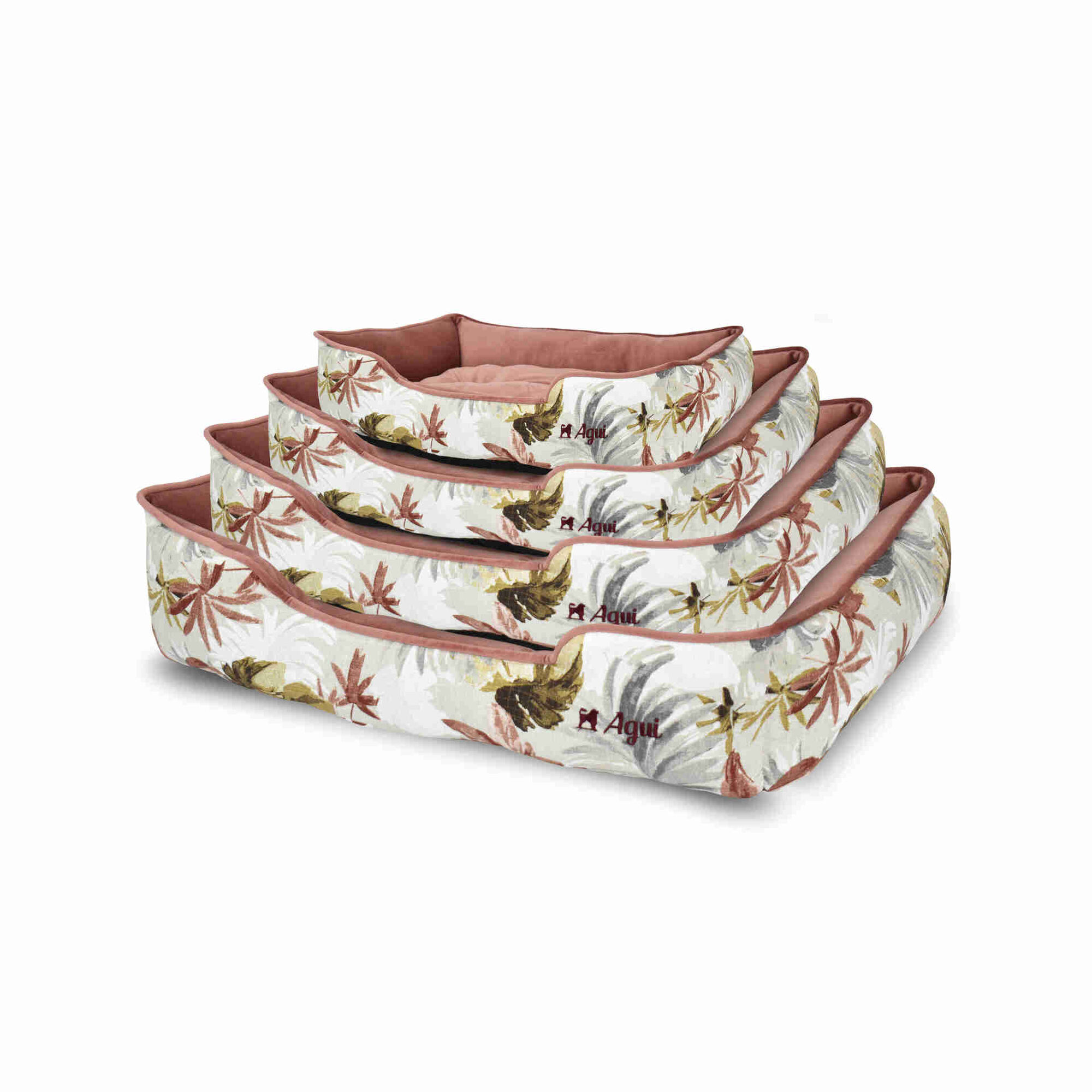 Cama Leafy Rosa 80cm