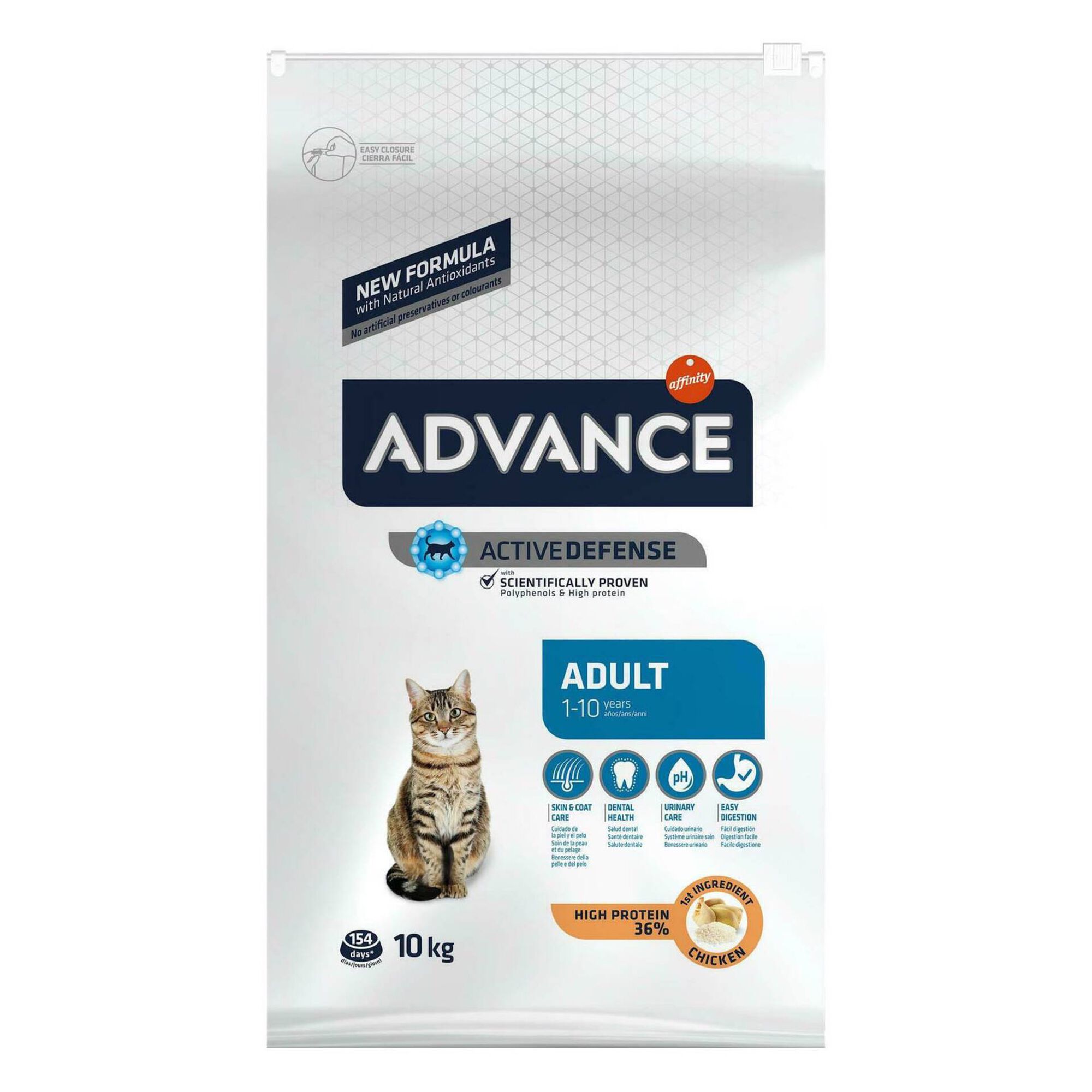 Ração para Gato Adulto Frango e Arroz