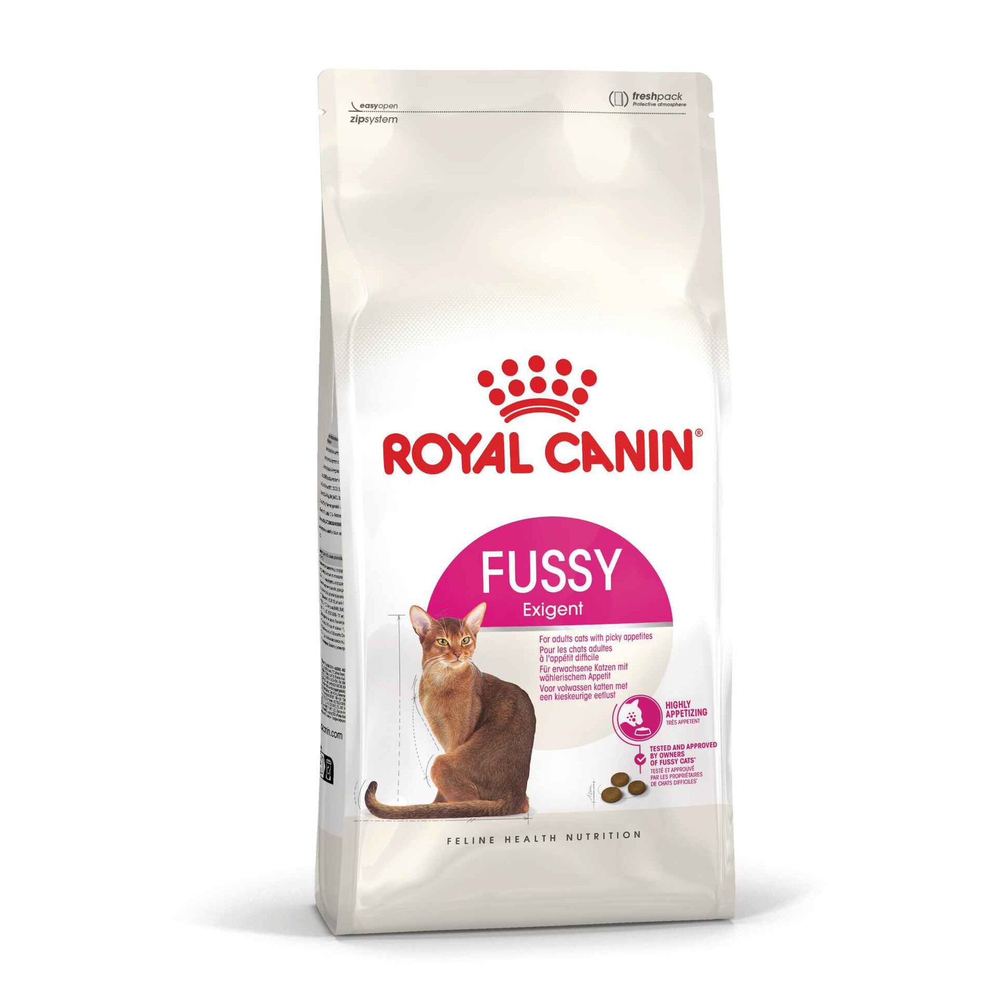 Ra&ccedil;&atilde;o para Gato Adulto Fussy Exigent Royal Canin