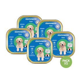 Comida Húmida para Cão Júnior Patê Frango e Perú Terrina