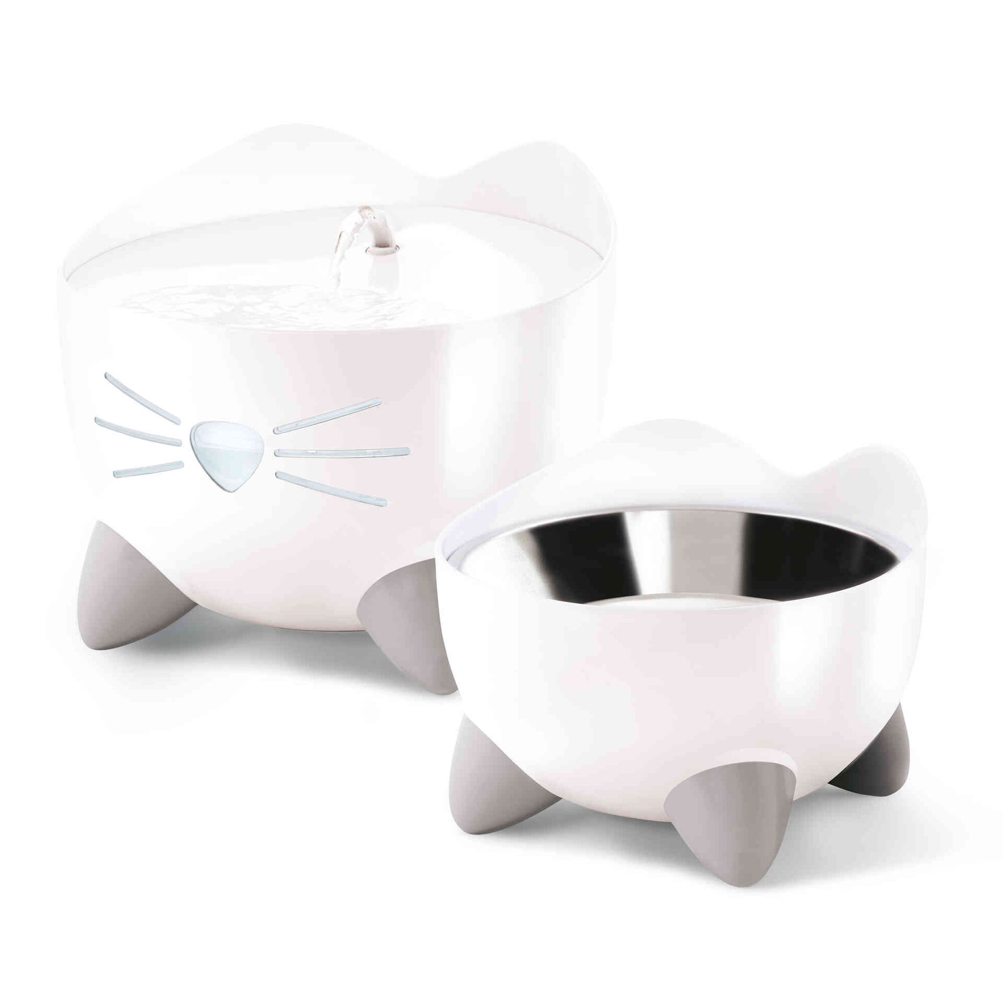 Comedouro Elevado Pixi 200 ml