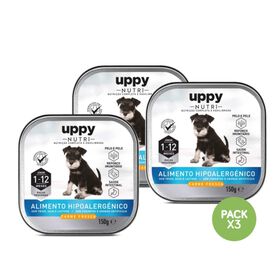 Comida Húmida para Cão Júnior Raças Pequenas Frango Terrina