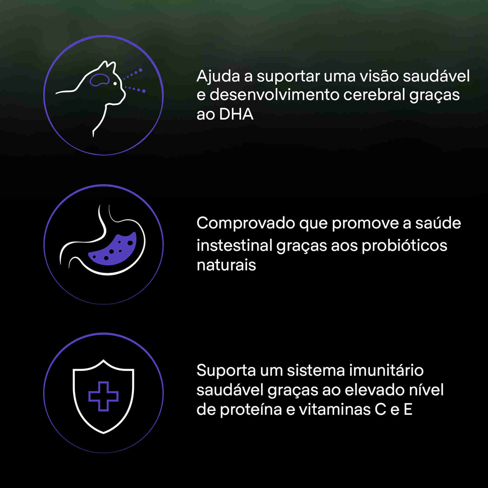 Ração para Gato Júnior Live Clear Peru