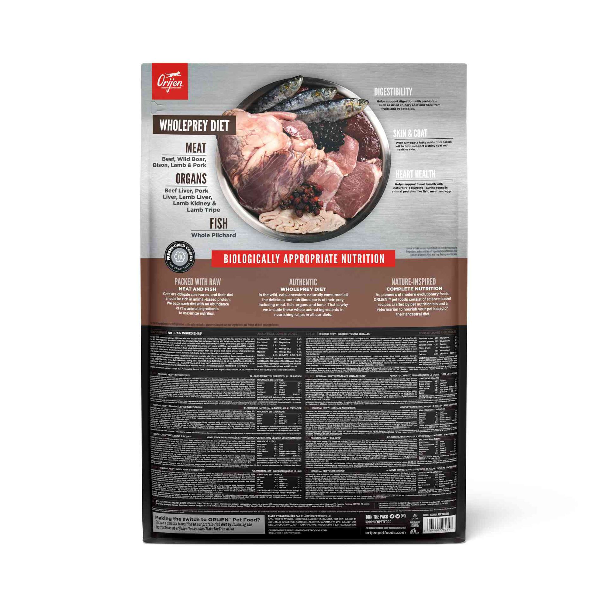 Ração para Gato Adulto Regional Red