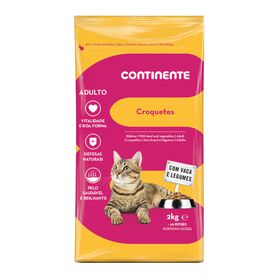 Ração para Gato Adulto Croquetes Vaca e Legumes