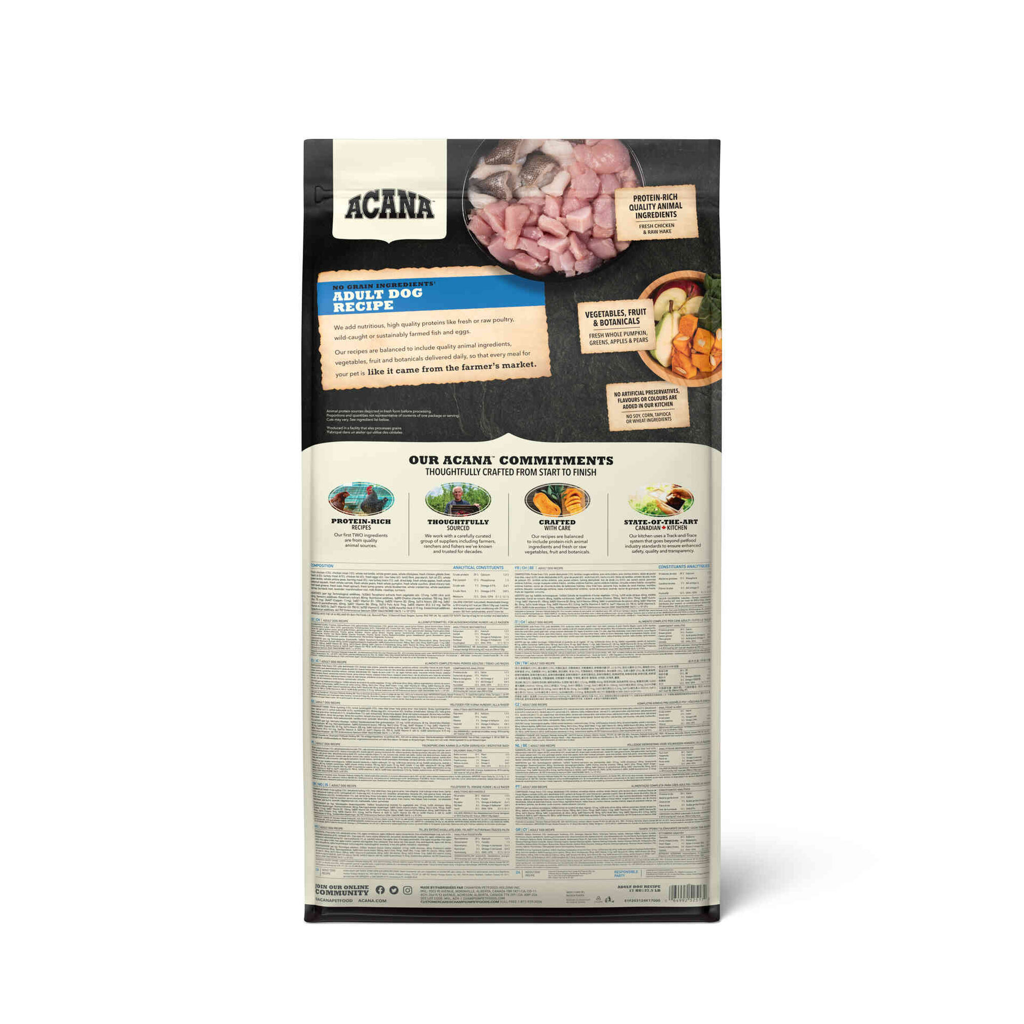 Ração para Cão Adulto Recipe