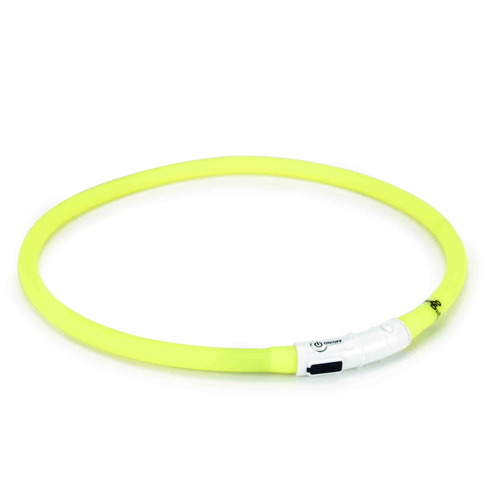 Coleira para Cão Silicone Safety Luminosa
