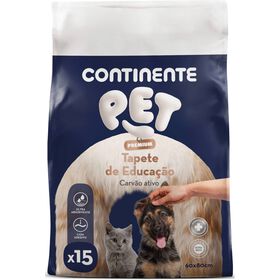 Tapete Higiénico de Educação Premium Carvão Ativo 60x80 cm