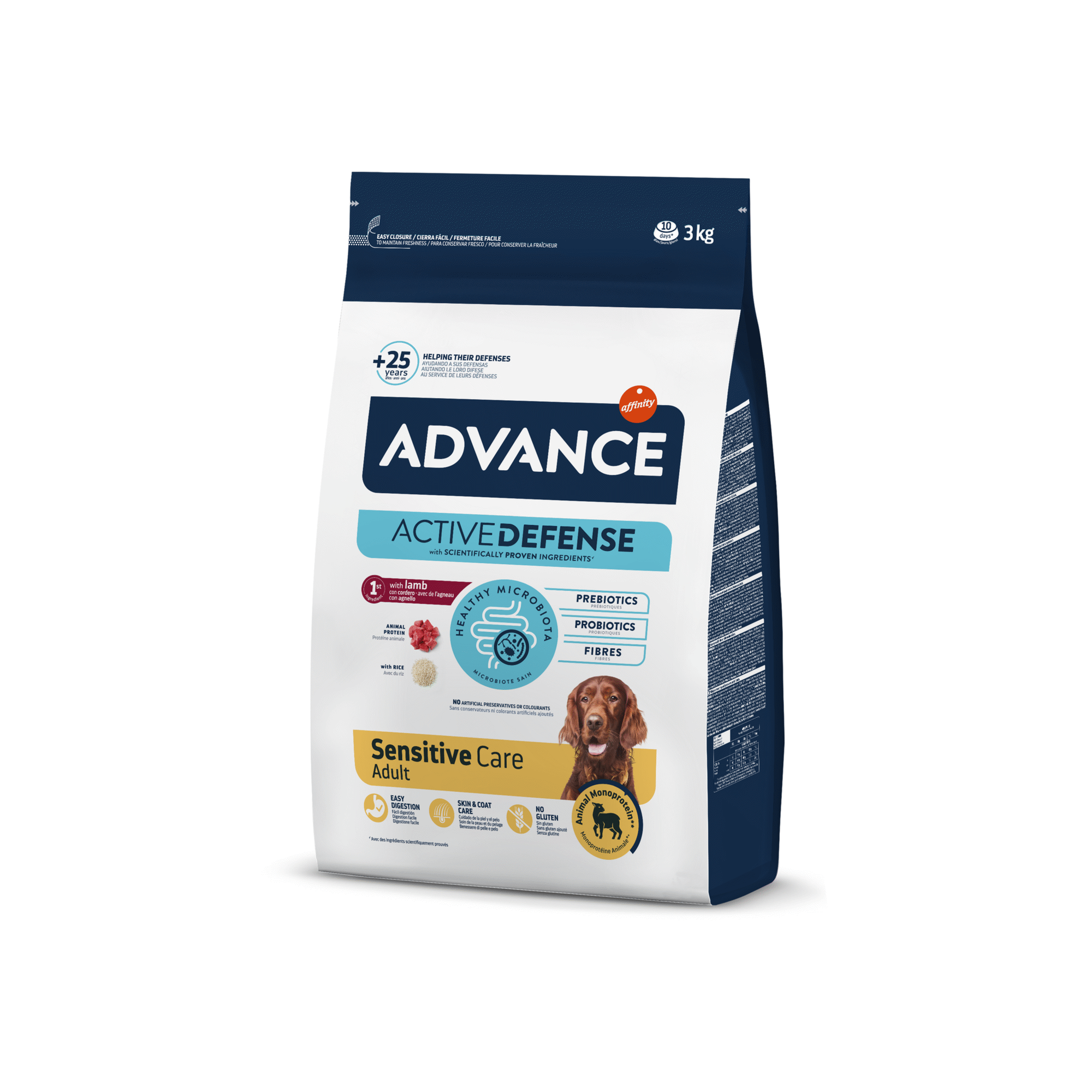 Ração para Cão Adulto Sensitive Cordeiro e Arroz