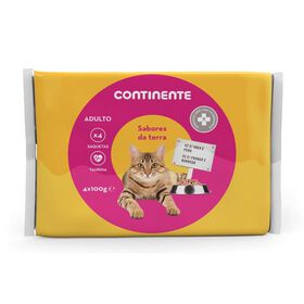 Comida Húmida para Gato Adulto Sabores da Terra Saquetas Comida Húmida para Gato Adulto Sabores da Terra Saquetas