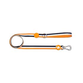 Trela para Cão Stripes3 Laranja e Preto Trela para Cão Stripes3 Laranja e Preto