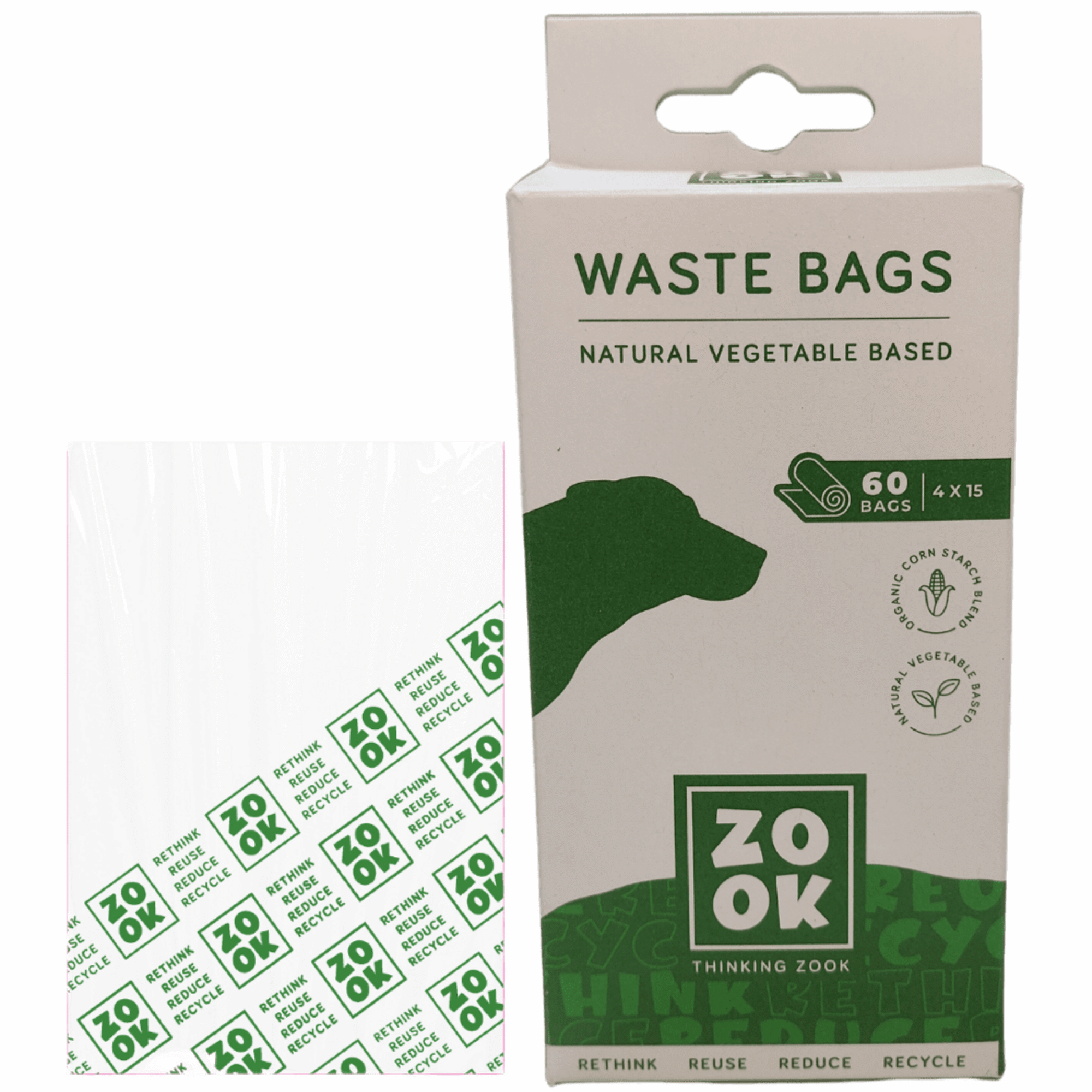 Sacos de Dejetos com Base Vegetal
