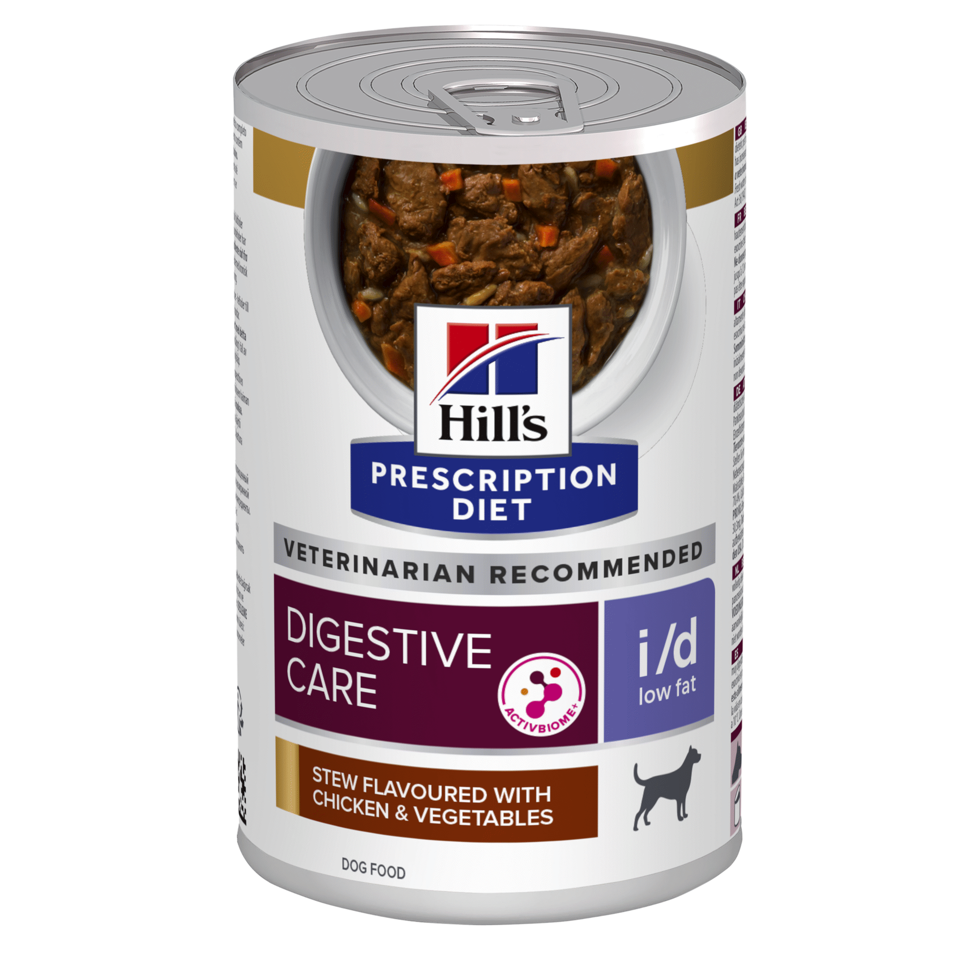 Comida Húmida para Cão Prescription Diet Digestive Care Lowfat Frango e Vegetais
