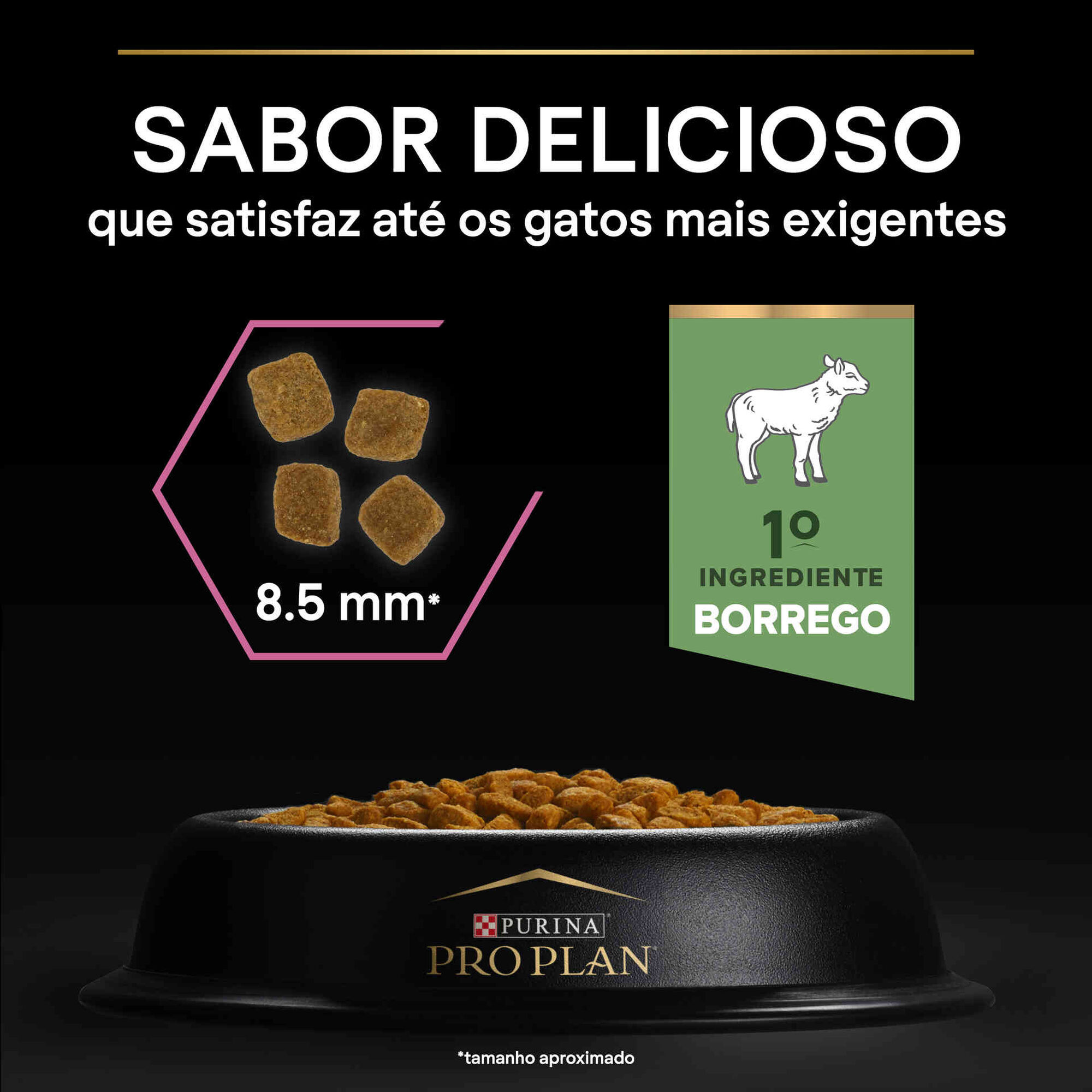 Ração para Gato Adulto Borrego