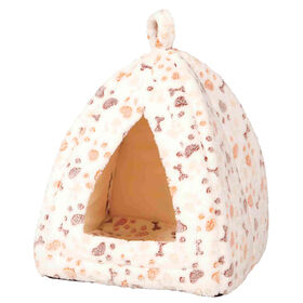 Igloo Lingo Branco e Bege 32x42x32cm Igloo Lingo Branco e Bege 32x42x32cm