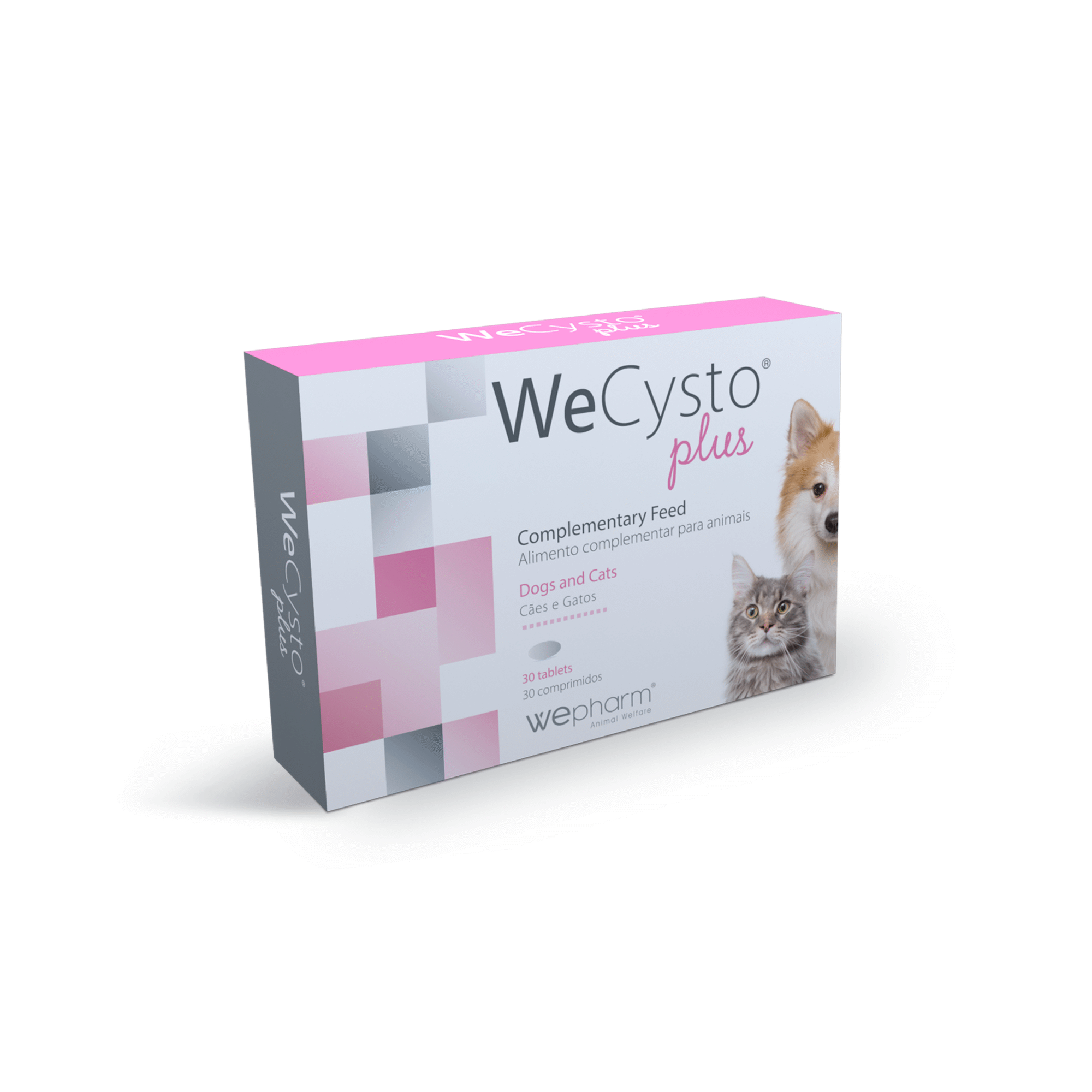 WeCysto Plus para C&atilde;o e Gato Suporte da Fun&ccedil;&atilde;o Urin&aacute;ria