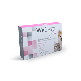 WeCysto Plus para Cão e Gato Suporte da Função Urinária