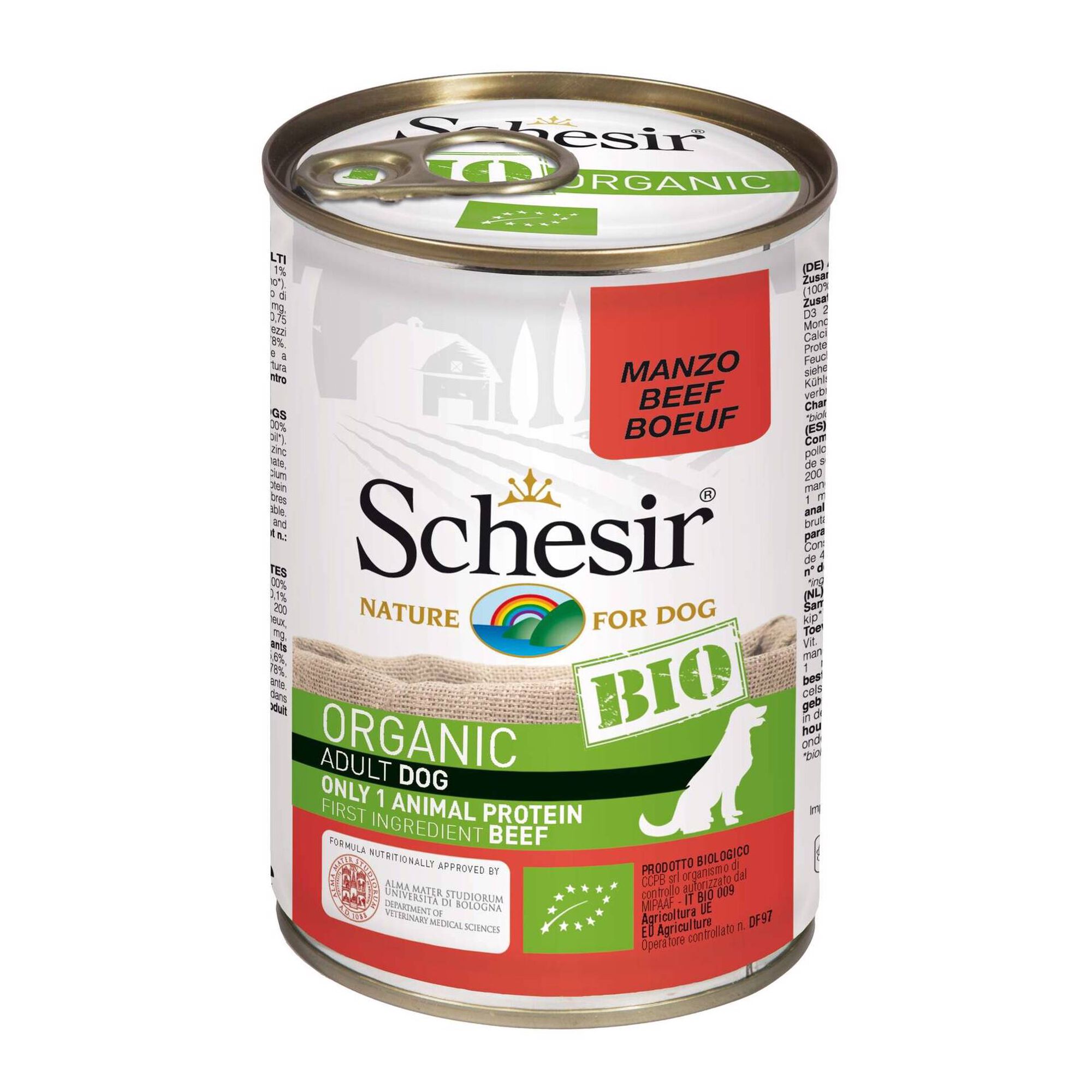 Comida Húmida para Cão Adulto Bio Carne Lata