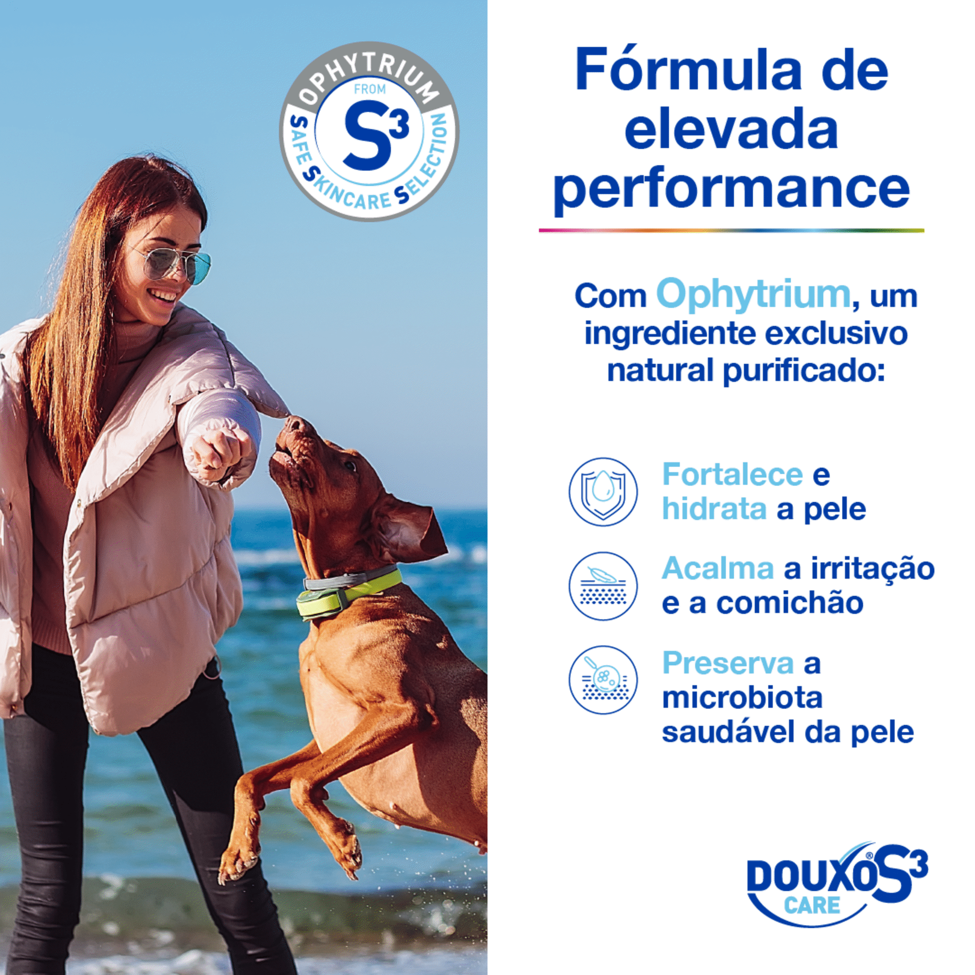 Champô para Cão e Gato S3 Care