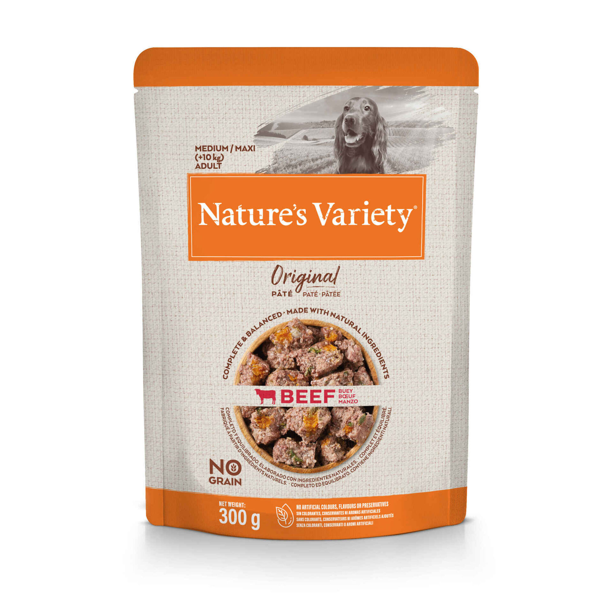 Comida Húmida para Cão Adulto Original Sem Cereais Vaca