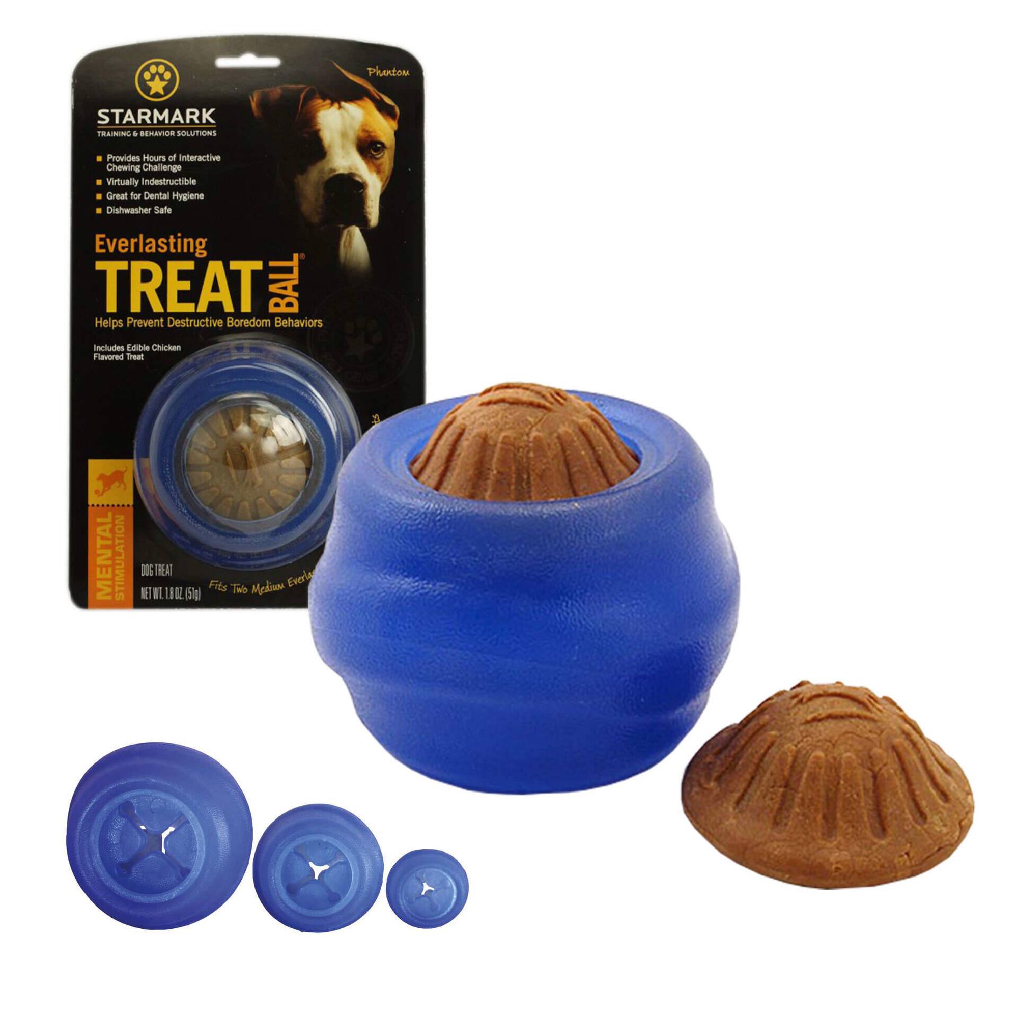 Brinquedo para Cão Bola Everlasting Treat S