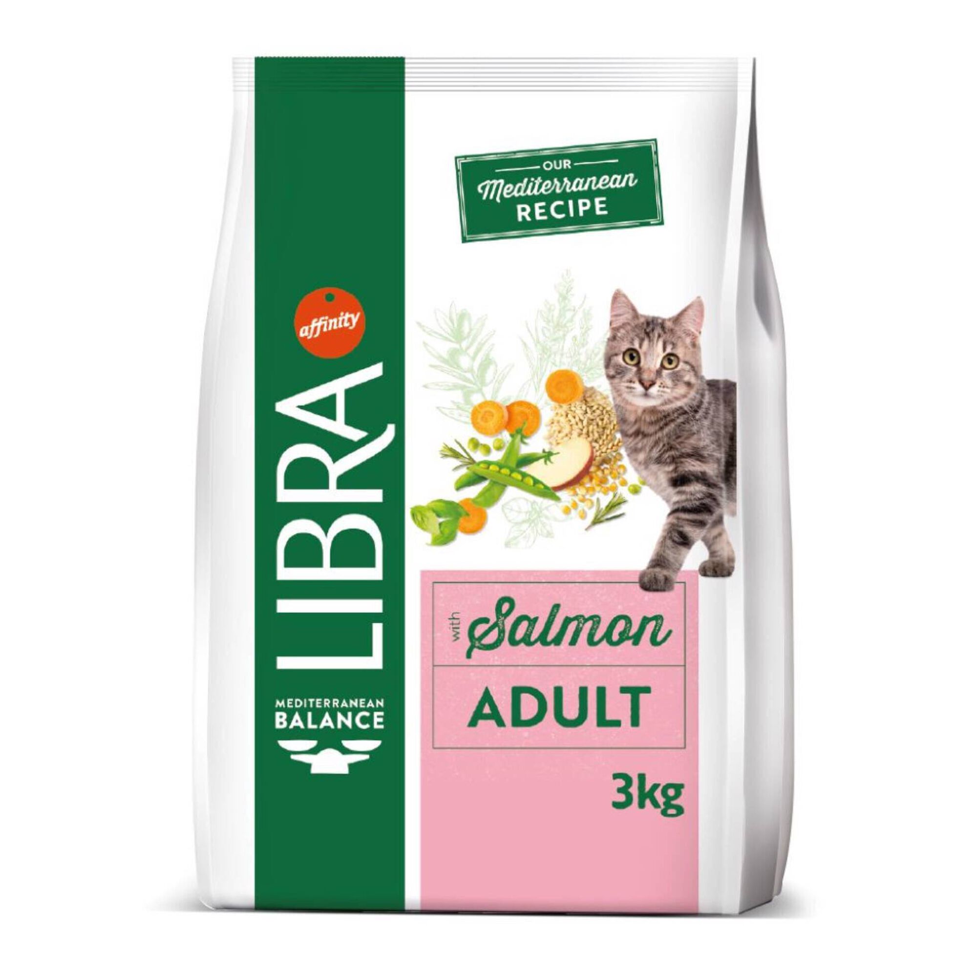 Ra&ccedil;&atilde;o para Gato Adulto Salm&atilde;o Libra