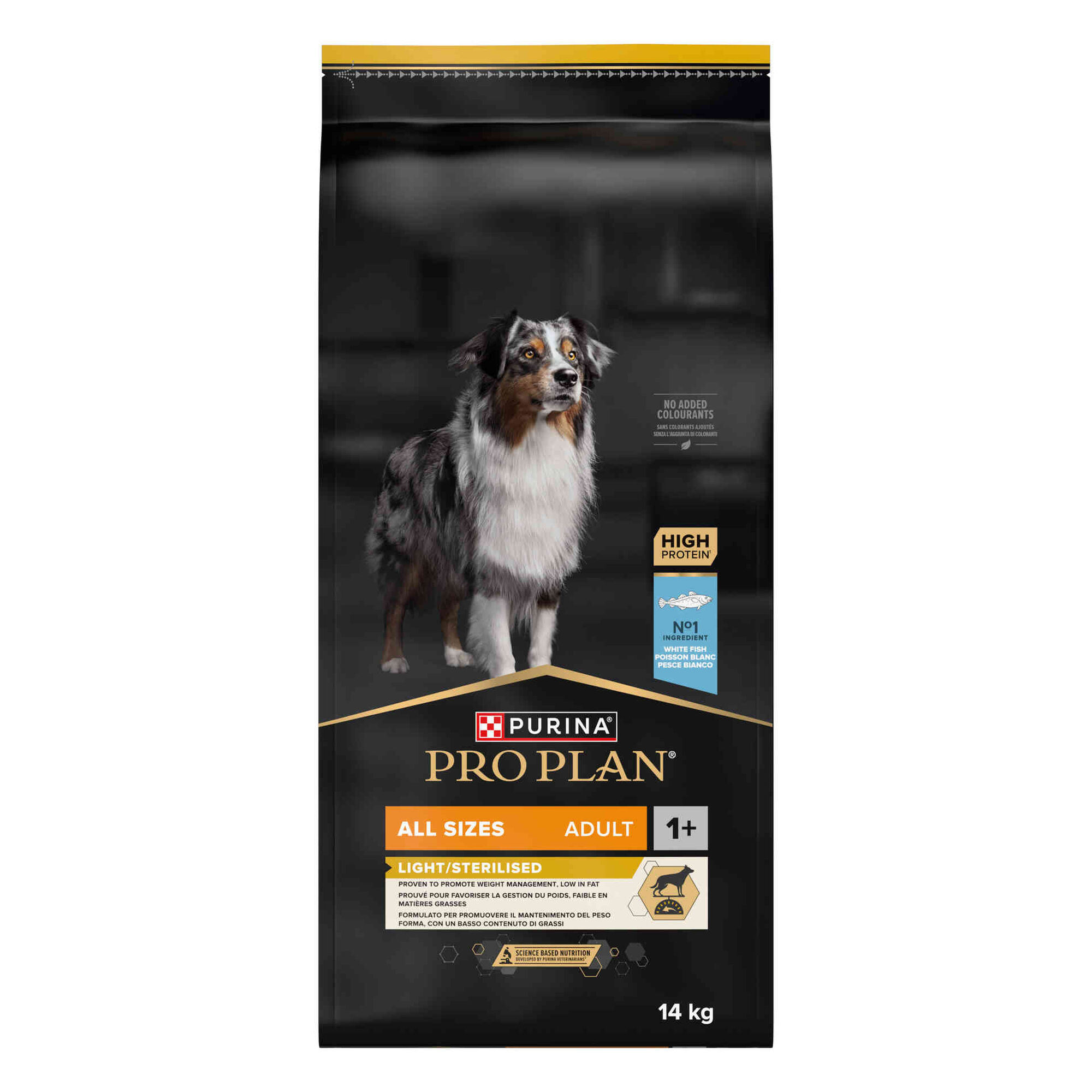 Ração para Cão Esterilizado Light Peixe Branco