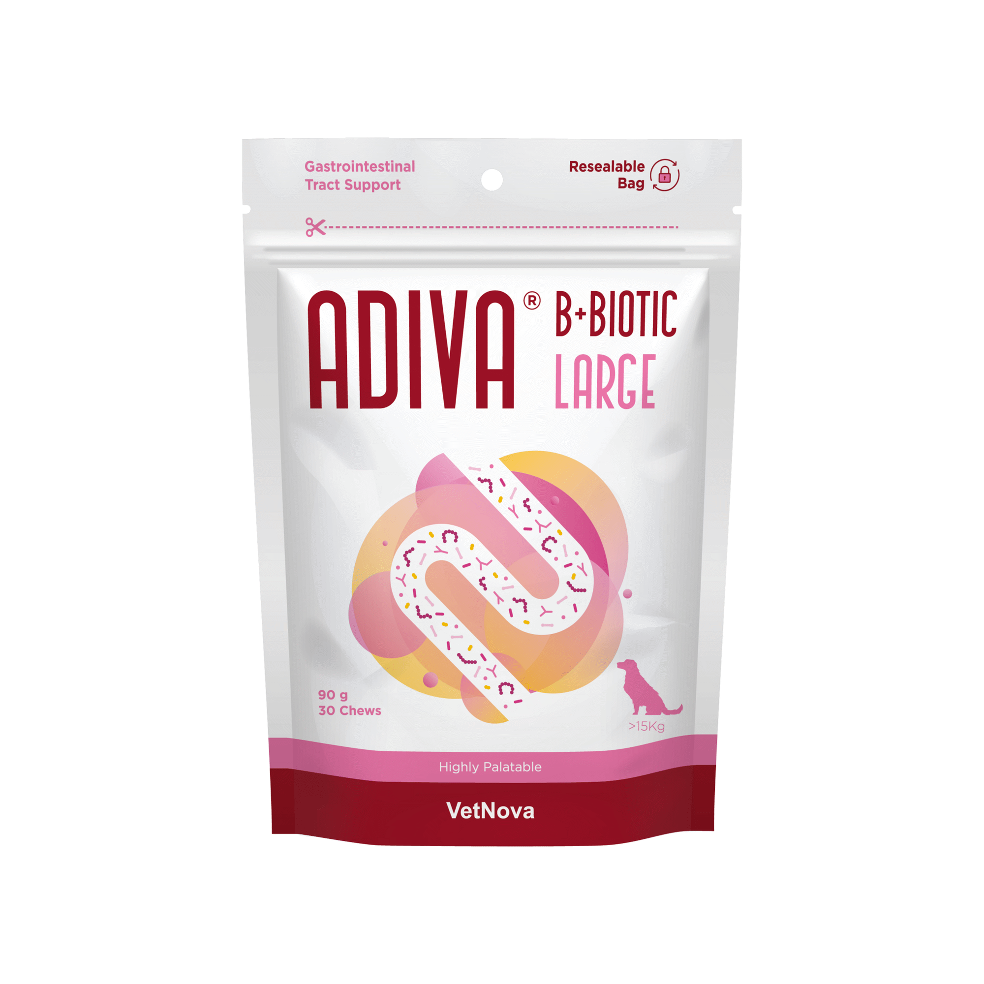 Adiva B+ Biotic Large >15 kg