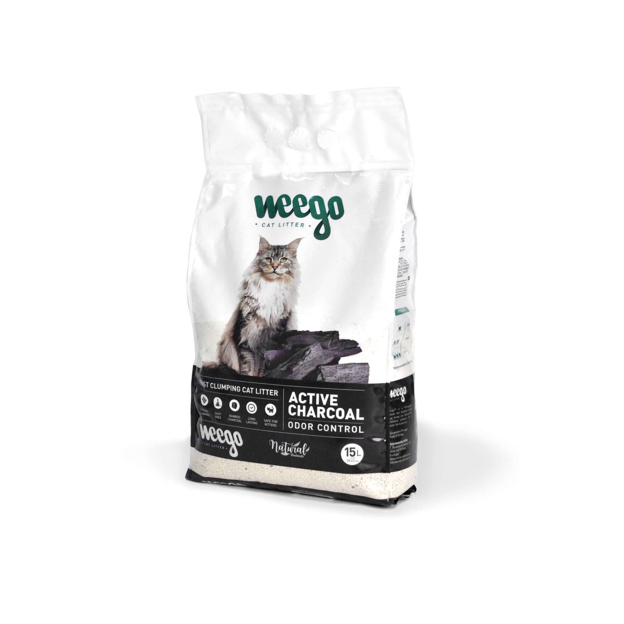 Areia Aglomerante Bentonite Natural Active Charcoal