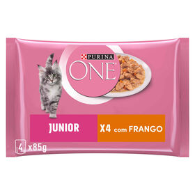 Comida Húmida para Gato Júnior Frango