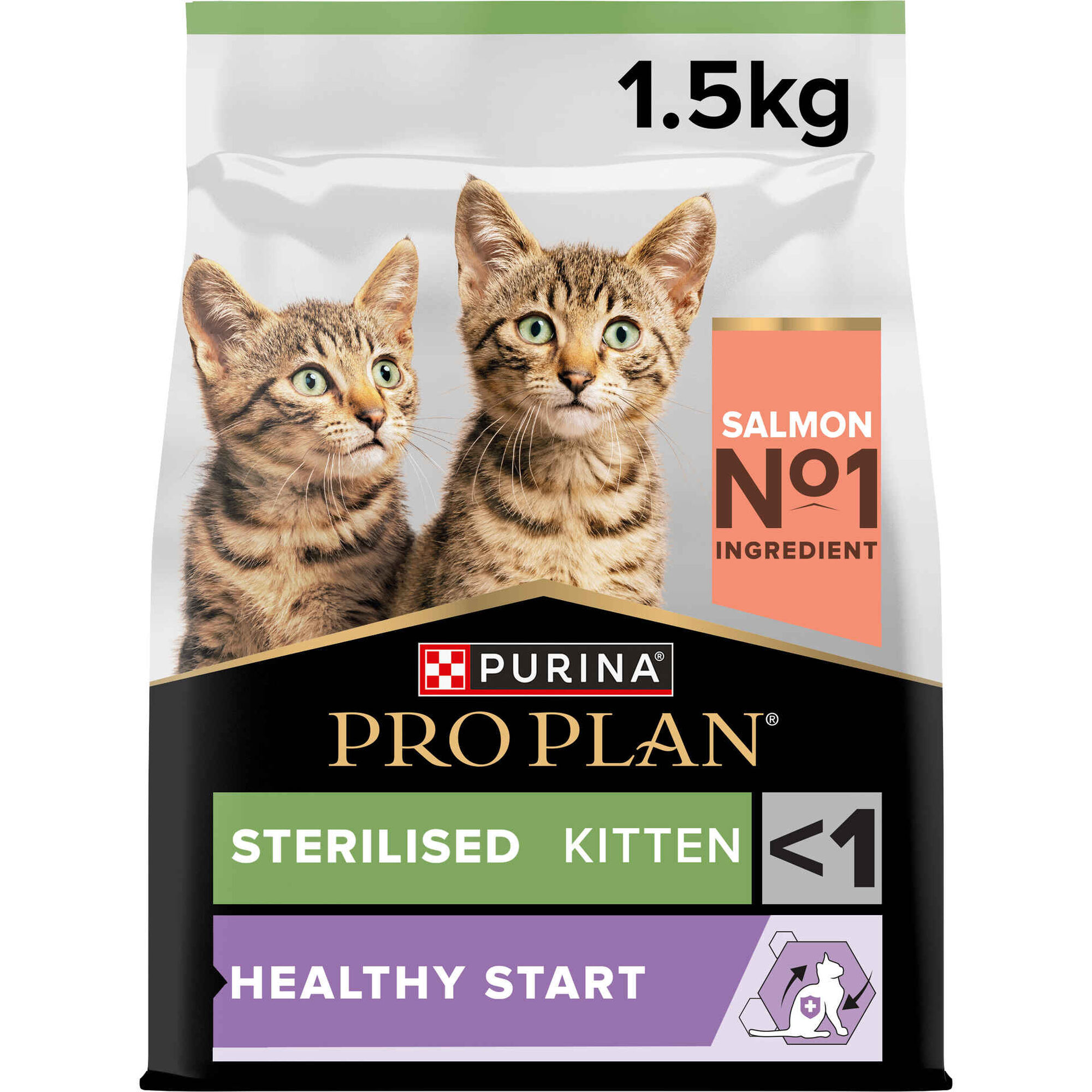 Ração para Gato Júnior Esterilizado Healthy Start Salmão