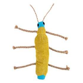 Brinquedo para Cão Natural Escaravelho Corda+Som Natural 21 cm