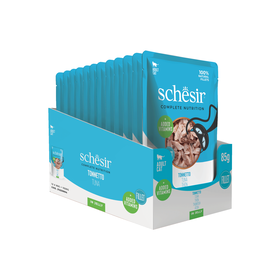 Comida H&uacute;mida para Gato Adulto Atum Saquetas Schesir