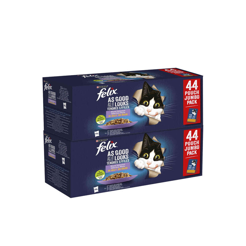 Comida Húmida para Gato Adulto Mix Purina Felix