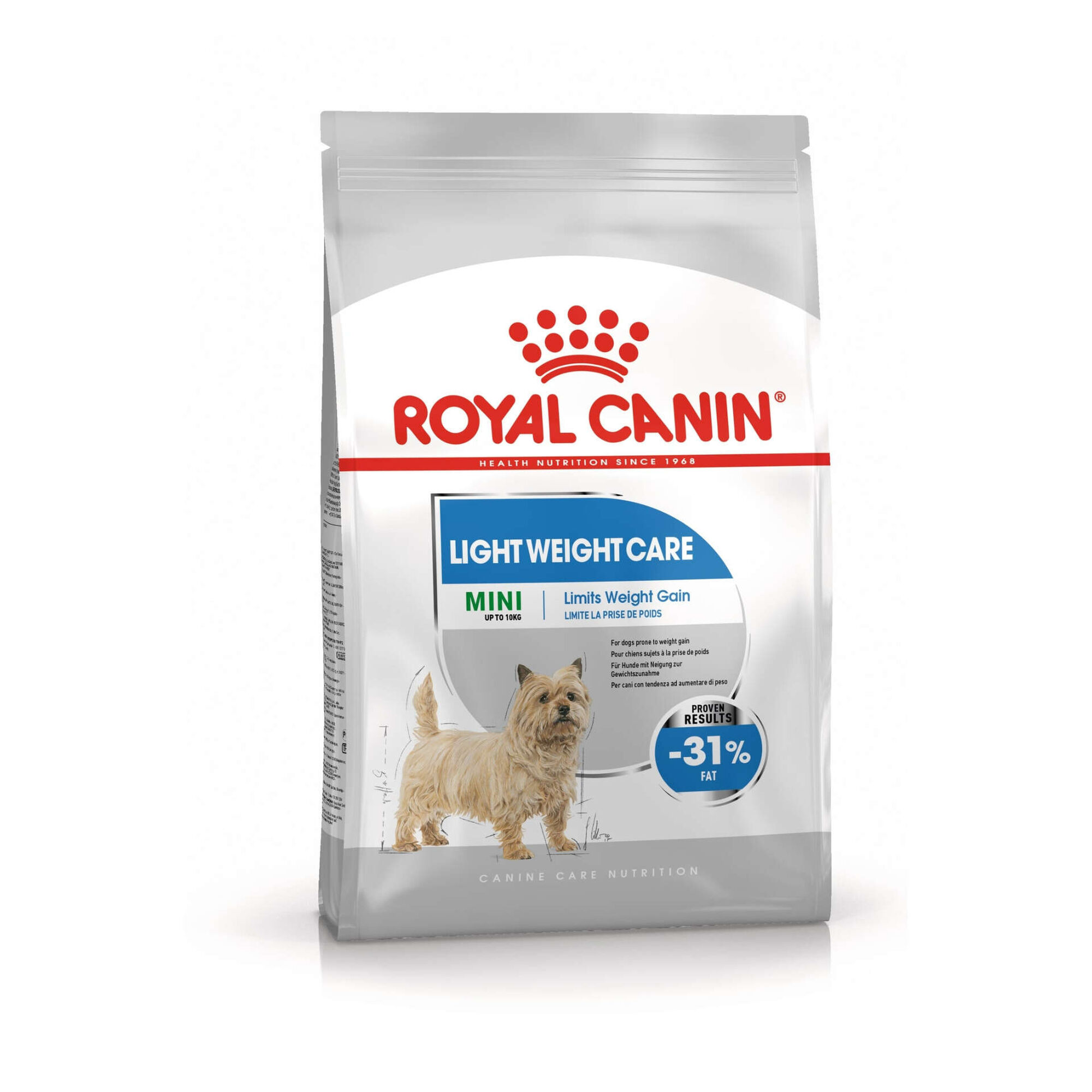 Ração para Cão Adulto Mini Light Weight Care