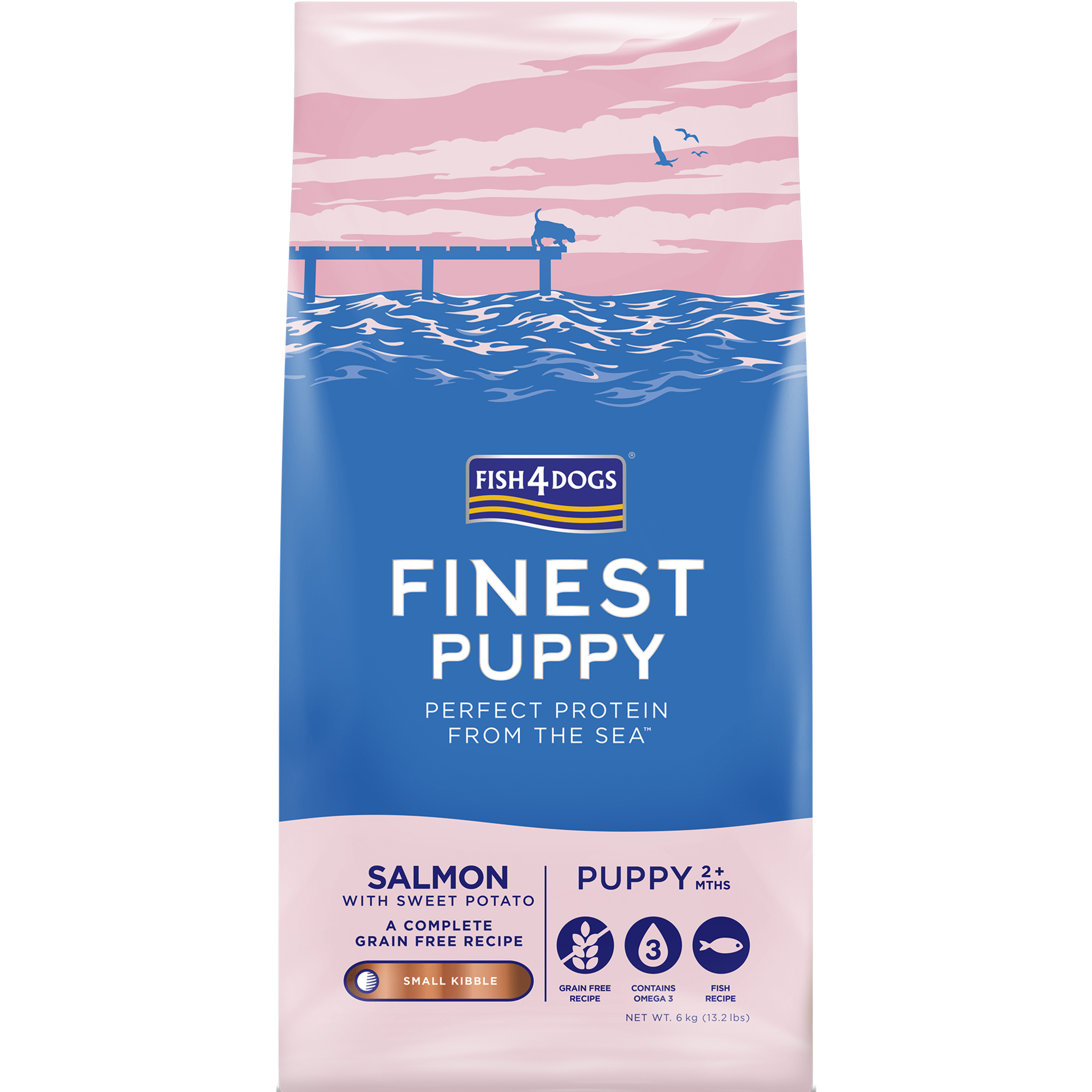 Ração para Cão Júnior Salmão com Batata
