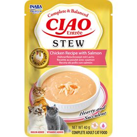 Comida H&uacute;mida para Gato Adulto Stew Frango e Atum Ciao