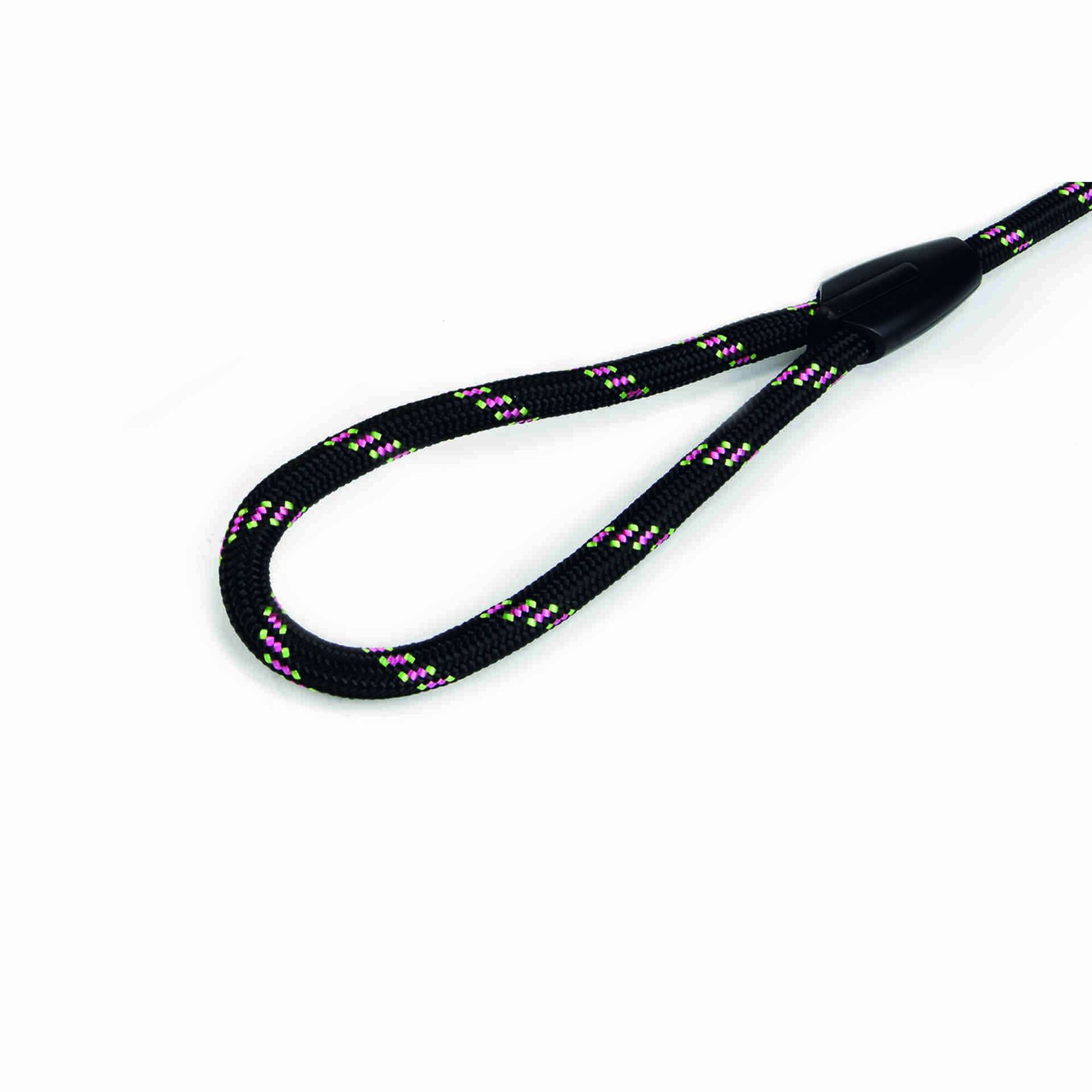 Trela para Cão Corda Nylon Preto Trela para Cão Corda Nylon Preto