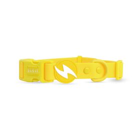 Coleira para C&atilde;o Colorflex Amarelo L