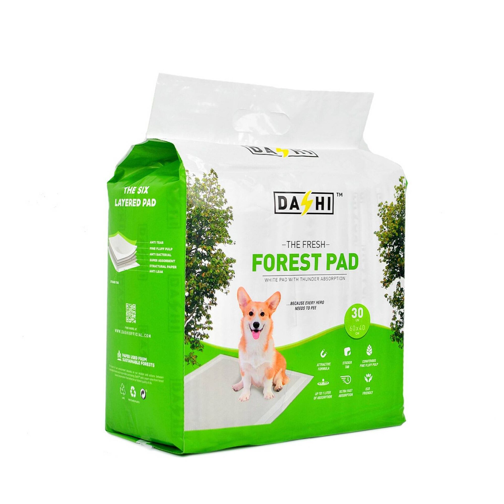 Resguardo para Cão Forest Pad 60x40 cm