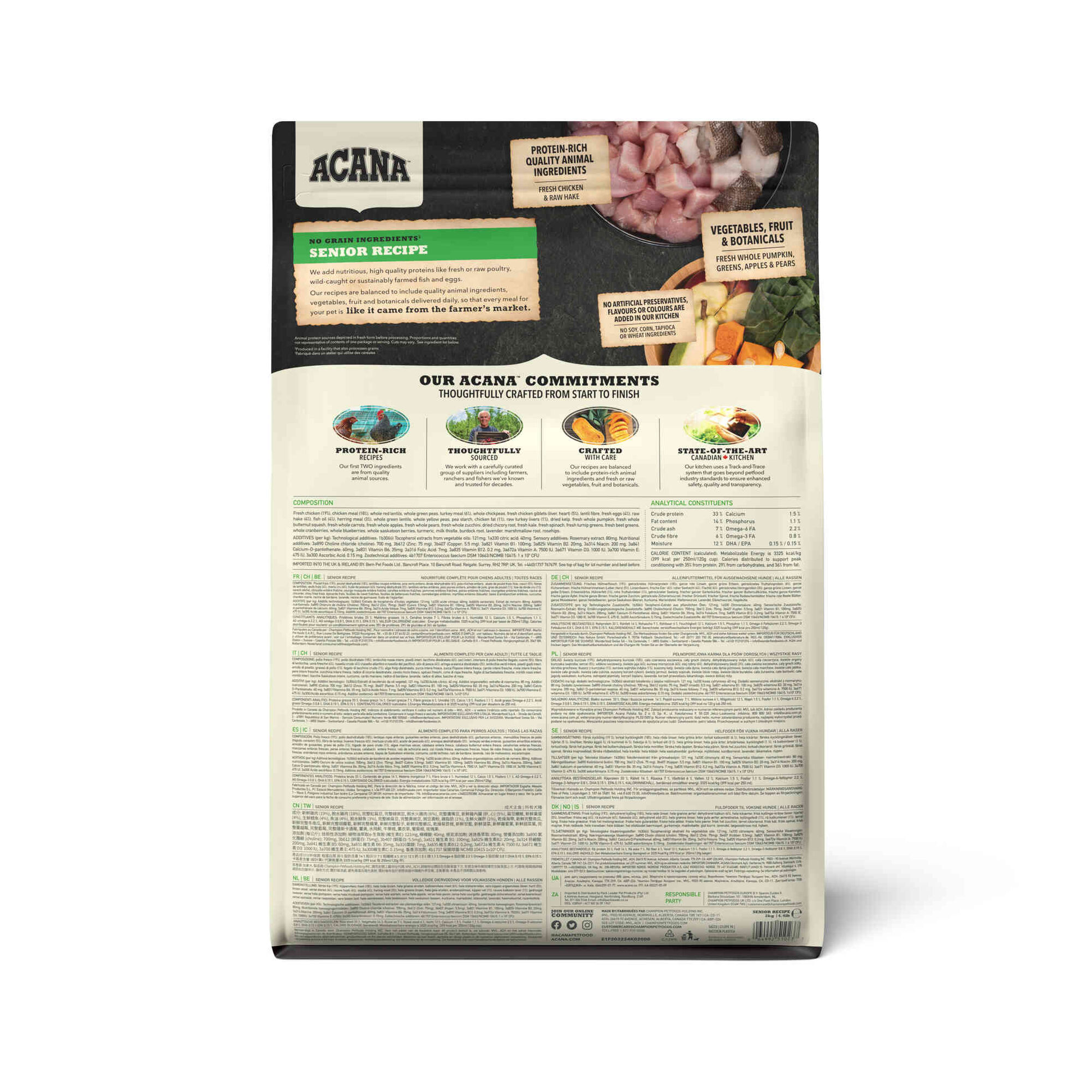 Ração para Cão Sénior Recipe