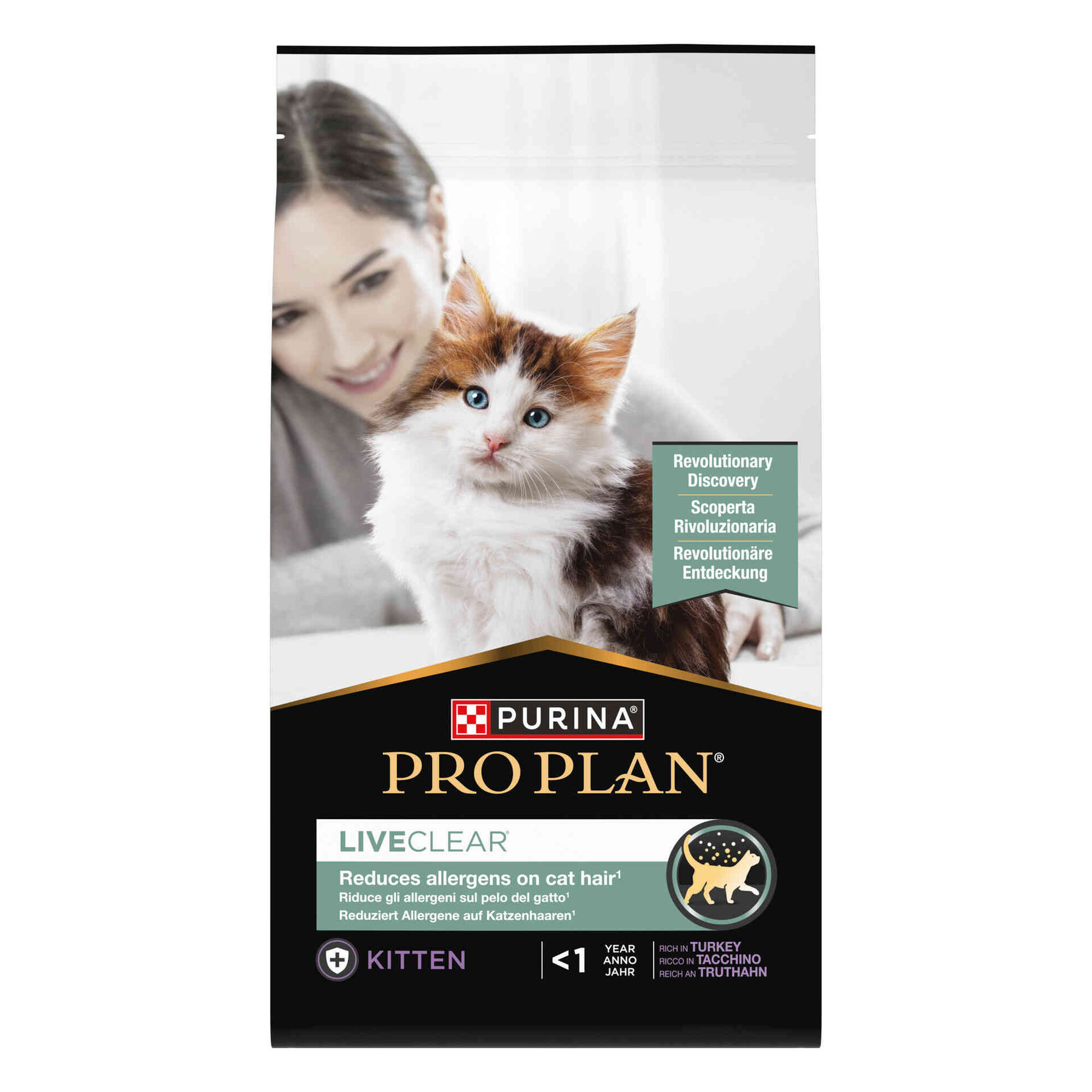 Ração para Gato Júnior Live Clear Peru